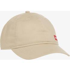 Beige Caps Children's Clothing Levi's Boys Beige Cotton Batwing Logo Cap Beige 8-16 year