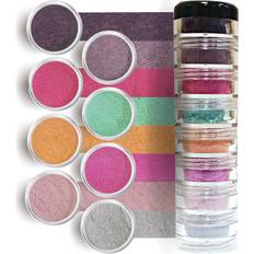 Giselle Cosmetics Loose Mineral Eyeshadow and Contouring Palette Lolly Pop Candy 8 Shade Set