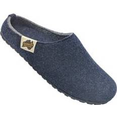 Outback Slippers - Navy/Grey