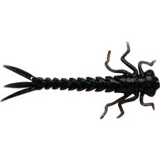 Fiskeutrustning Blue Fox DragonFly Nymph Trout Bloodworm 5 cm Stone Gray 6-pack
