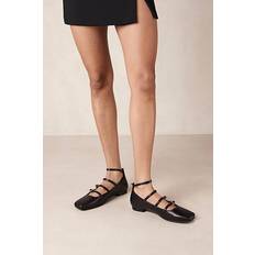 ALOHAS Luke Leather Ballet Flats - Black