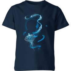 Fantastic Beasts Newt Silhouette Kids' T-Shirt Navy 5-6 Navy