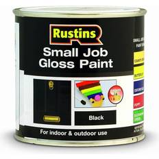 Rustins Small Job Gloss Paint Black