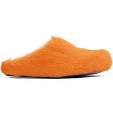 Orange Loafers Marni Orange Fussbett Sabot Slip-On Loafers