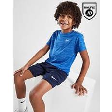 Nike Miler T-Shirt/Shorts Set Kleinkinder, Blue 2-3Y