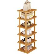 Yellow Shoe Racks Millwood Pines Bamboo Shoe Rack