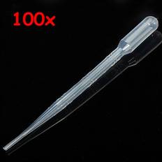 Medical Aids on sale G2PLUS 100pcs 3ml Disposable Plastic Droppers Transfer Pipettes