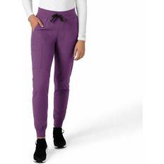 Purple Work Pants Carhartt Women's Women's Force Essentials Jogger Scrub Pant Purple