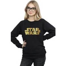 Gold Jumpers Star Wars Gold Logo Sweatshirt Black