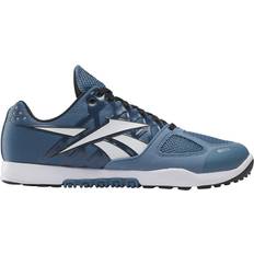 Reebok Nano 2.0 Blue Slate/Black/White Men's Shoes Blue