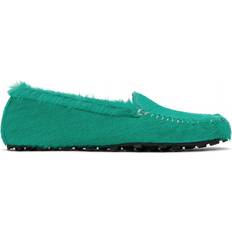 51 ½ - Grün Loafers Marni Green Calf-Hair Moc Loafers 00V62 SEA GREEN IT