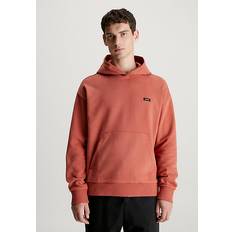 Calvin Klein Cotton Hoodie Orange