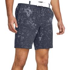 Golf - Grey Trousers & Shorts Under Armour Men's Drive Printed Tapered Shorts Downpour Gray Halo Gray