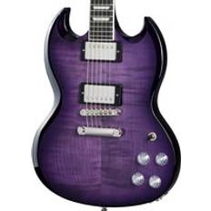 Epiphone SG Modern Figured Purple Burst Electric guitar