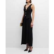 Black Halo Irene Sleeveless Wide-Leg Jumpsuit
