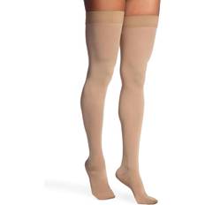 Sigvaris 30-40 mmHg Closed Toe Light Beige XS Select Comfort 860 Thigh w/Grip-Top For Women 863NXSW66