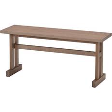 IKEA Trädgårdsbänkar IKEA KLIMPFJÄLL gråbrun Trädgårdsbänk