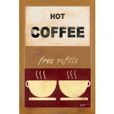 Happy Larry Hot Coffee II Framed Art