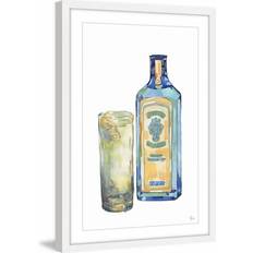 East Urban Home 'Bombay Gin' Painting Print Framed Art