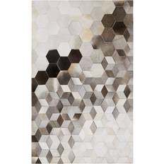 Carpets & Rugs Union Rustic Swartz aus Kuhfell Grau
