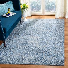 Carpets & Rugs Bloomsbury Market Ripley Hooked Navy Rug Rectangle 120 x 180 cm Blue