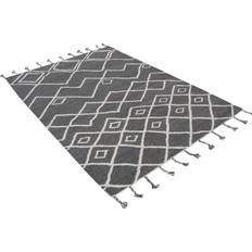 Carpets & Rugs Bloomsbury Market Trumbull Hand Knotted Kilim Wool Grey Area Rug 200 x 290 cm Grey