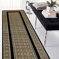 Carpets & Rugs Canora Grey Fechteler Schwarz