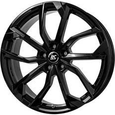 Bilfälgar RC Design schwarz glanz sg 7.0Jx17 5x114.3 ET50