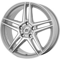 Bilfälgar RC Design Afl D17 Kristallsilber 8.5x19 ET 54