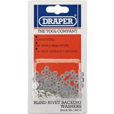 Building Materials Draper Pop Rivet Washers 2.4mm Pack