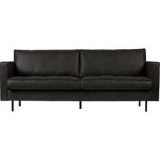 Cuero - Sofá 2 Plazas Sofás BePureHome Rodeo Black Sofa 230cm 2 Seater