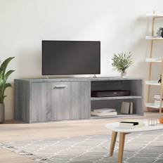 Furniture Homie VidaXL Cabinet Grey Sonoma 120 x 34 x 37 cm TV Bench