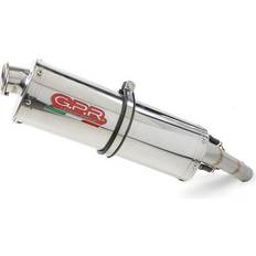 Udstødningssystemer Gpr Exhaust Systems Trioval Slip On Cb 500/s 93-05 Homologated Muffler Silver