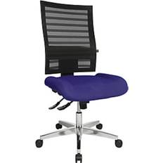 Rocking Office Chairs Topstar Aluminium Black Mesh Back Rest Office Chair