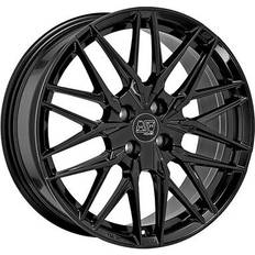 MSW Alufelge 50-4 fur peugeot 207 7.5x18 4x108 gloss black ouz - Schwarz