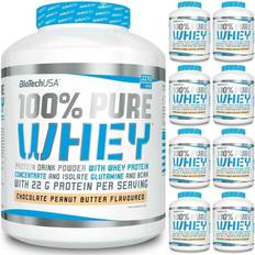 Hindbær - Mælkeproteiner Proteinpulver BioTechUSA 100% Ren Whey Hindbær Cheesecake 2270g