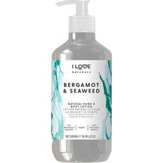 Body lotions på rea I love... I Love Naturals Bergamot & Seaweed Hand & Body Lotion 500ml