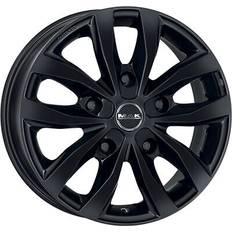 16" Bilfelger Mak Load5 Shiny Black 6.5 x 16 5 x 118 ET55