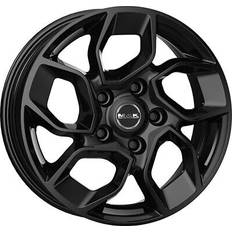 Llantas de coche Mak Alufelge express fur nissan townstar van 7.5x18 5x114,3 gloss black efb - Schwarz