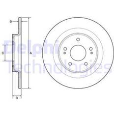 Delphi Bremseskive BG4924C