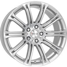 19 pouces - 5/120 Jantes de voiture Avus Alufelge ac-mb1 fur bmw serie 3 touring 8.5x19 5x120 hyper silver ich Silber