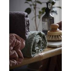 Hemtextil Nina Royal Diamond Frotté, Grön Badlakan