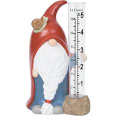 Table Standing Polyresin Gnome 5 in Rain Gauge
