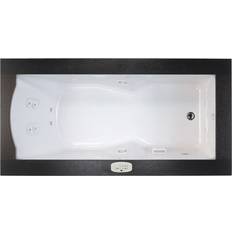 Lighting Whirlpool Bathtubs Jacuzzi FUZ7236 WRL Drop Luxury Bathtub