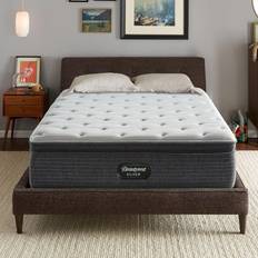 King mattress in box Beautyrest Silver BRS900 Plush Coil Spring Mattress