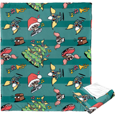 The Northwest Group Holiday Madness Silk Touch Blankets Green (152.4x127cm)