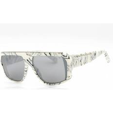 Solbriller Philipp Plein Herre SPP074 Solbriller Ø 64 mm - Marmorized Ivory/White Marble
