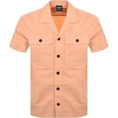 Barbour Camicie Barbour International Short Sleeve Shirt - Orange