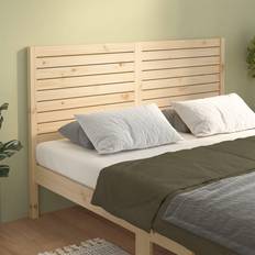 Headboards vidaXL brown, 146 Pine Bed Headboard