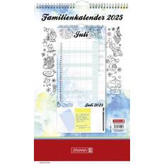 Brunnen Familienkalender 2025 Aquarell